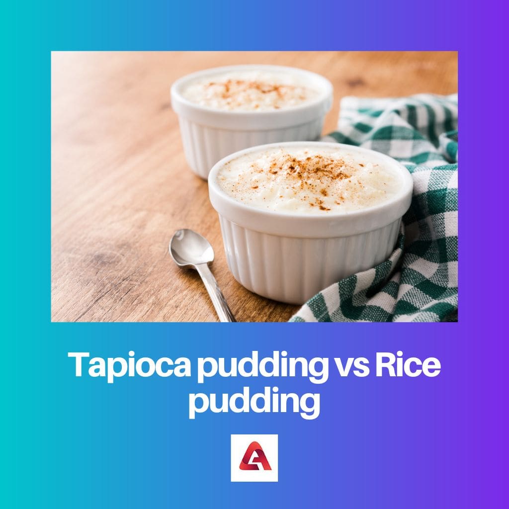 Pudding vs Rice pudding