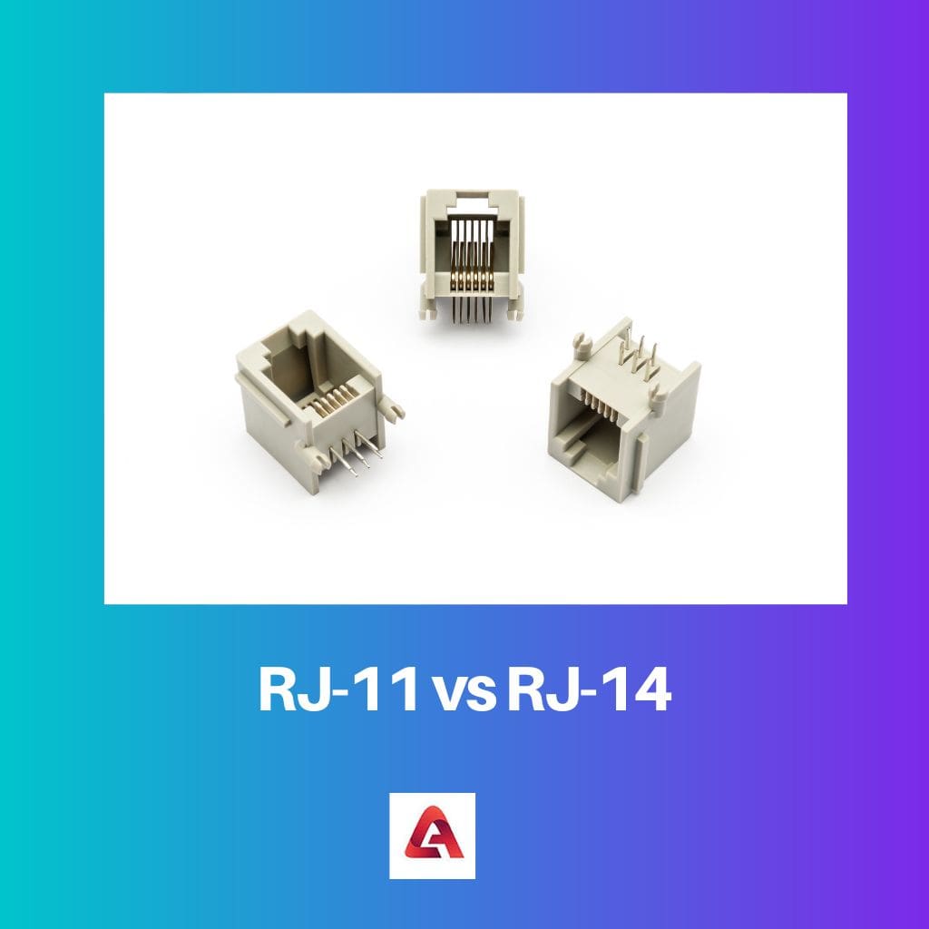 RJ 11 与 RJ 14 2