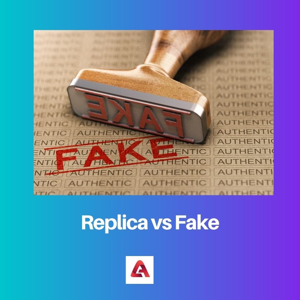 Replika vs fake