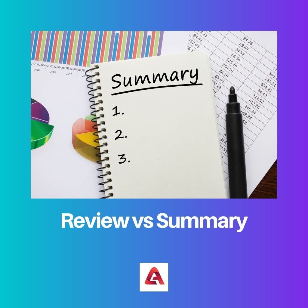 Review vs Summary