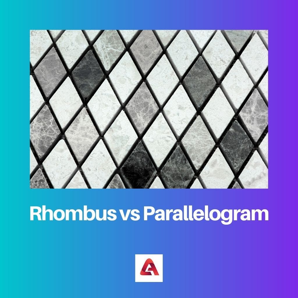 Rombo vs Paralelogramo