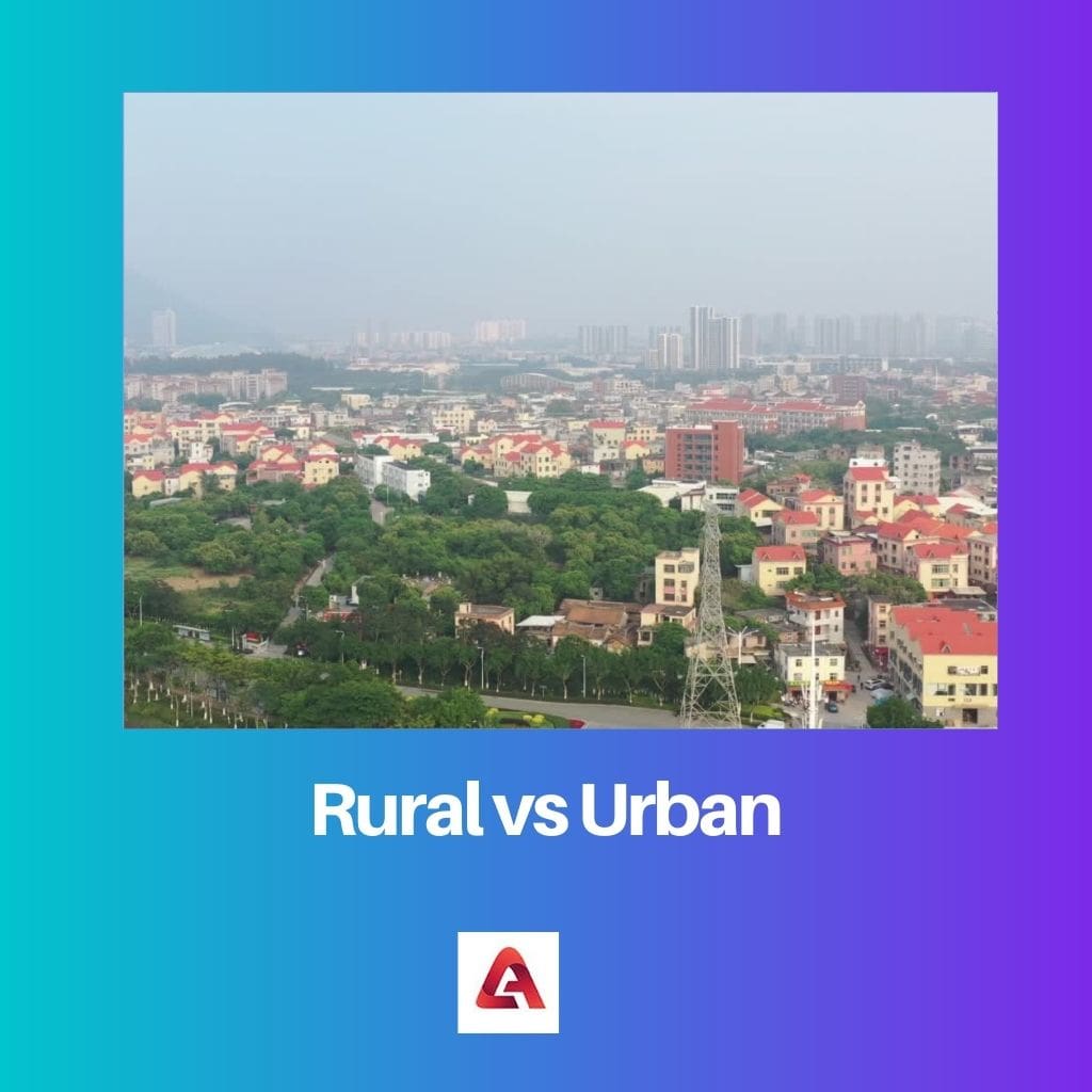 Rural vs Urban