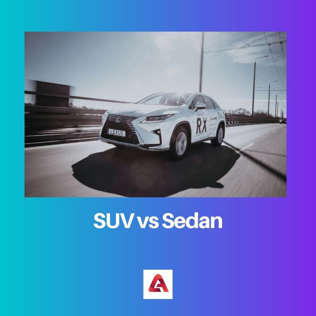 SUV vs Sedan 1