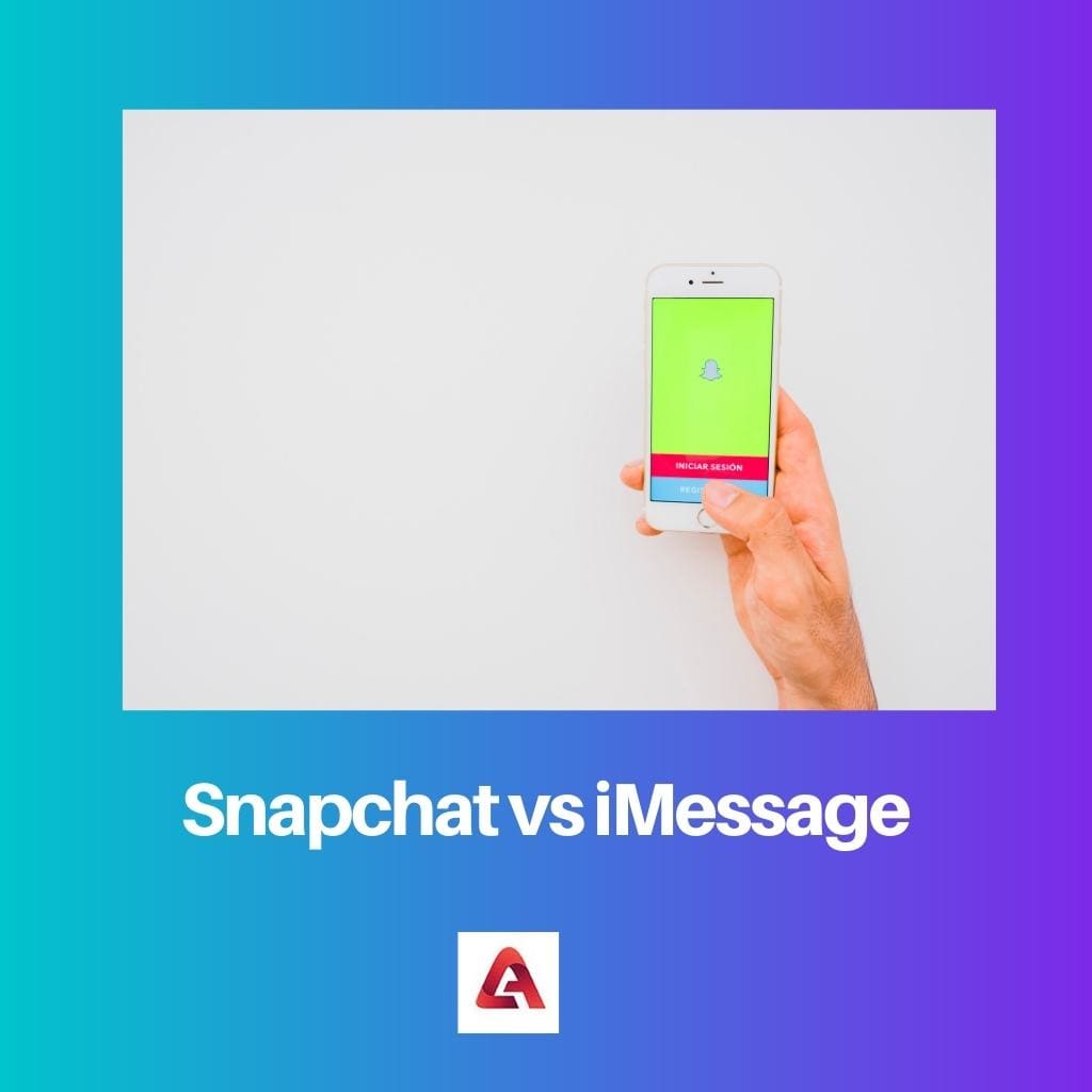 Snapchat so với iMessage