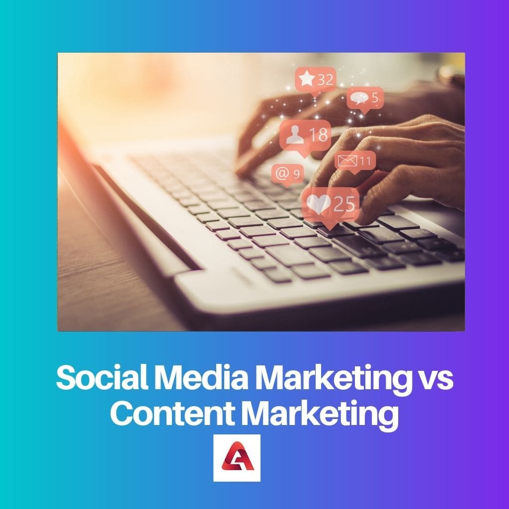 Marketing des médias sociaux vs marketing de contenu