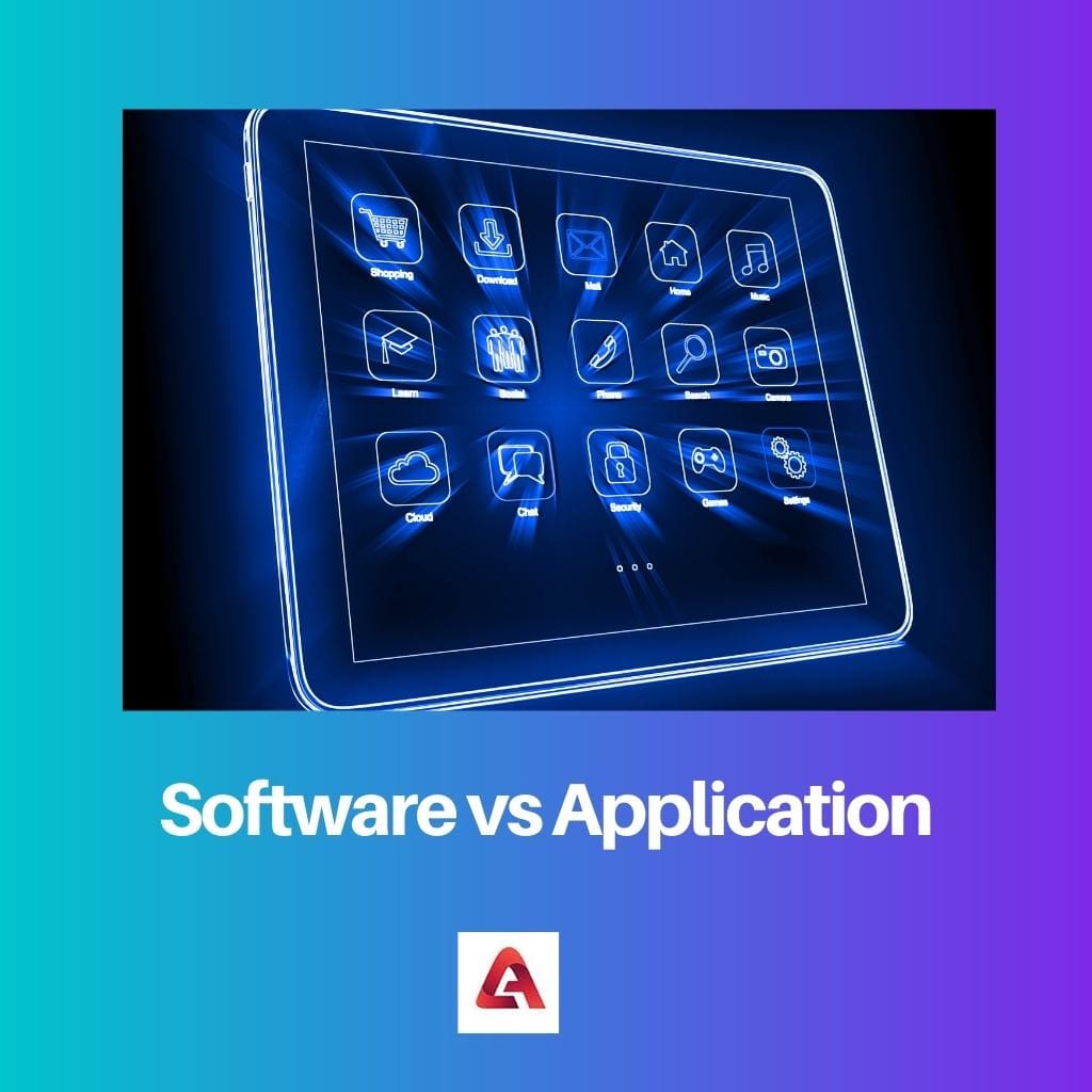 Software vs Application