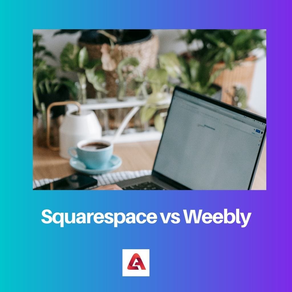Squarespace gegen Weebly