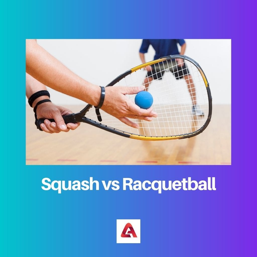 Squash contre Racquetball 1