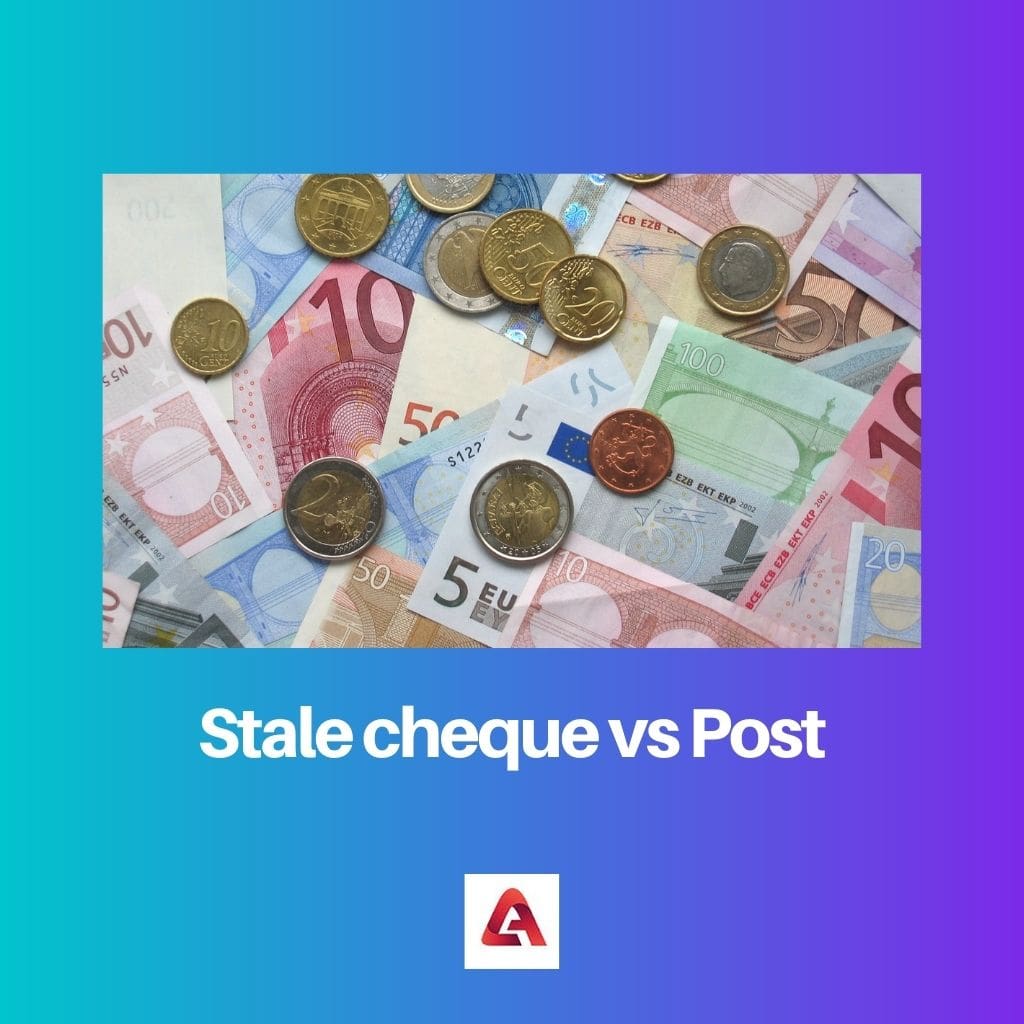 Verouderde cheque vs Post