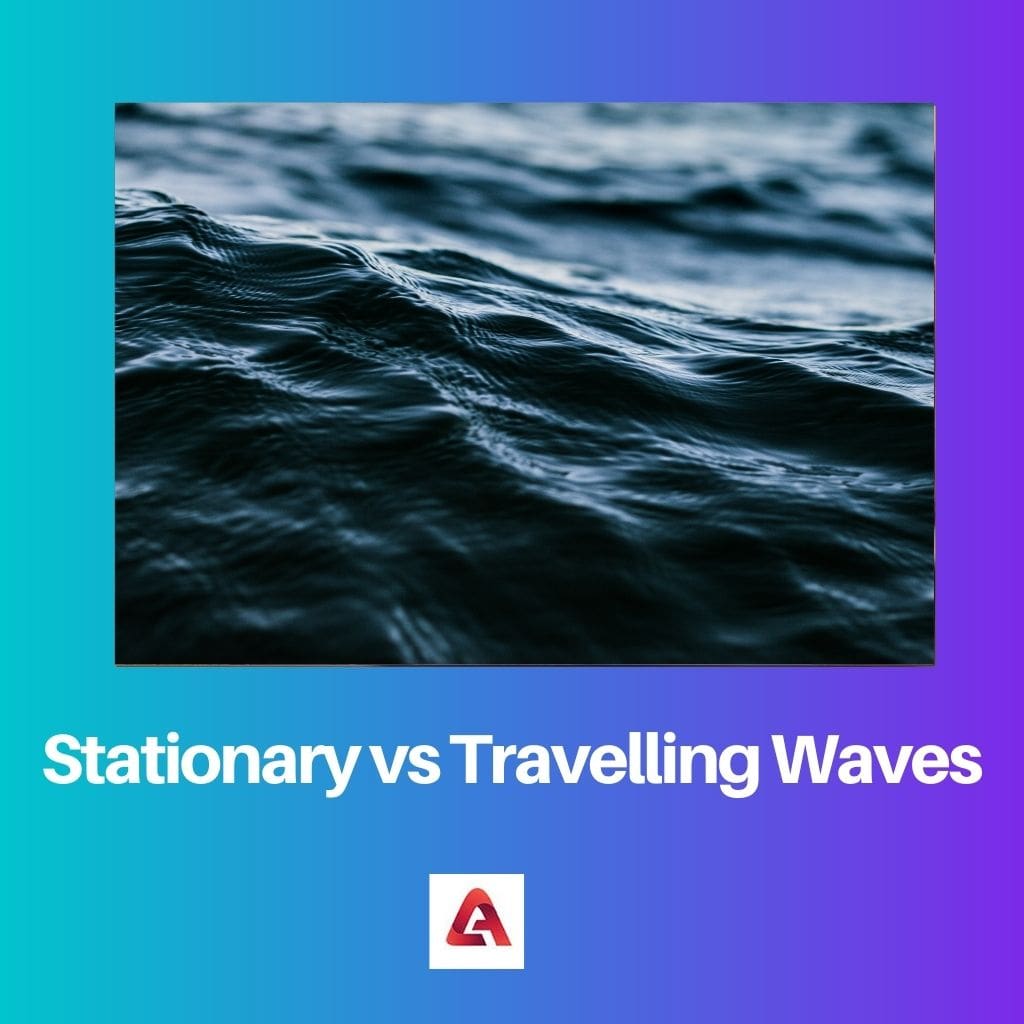 Ondas estacionarias vs ondas viajeras