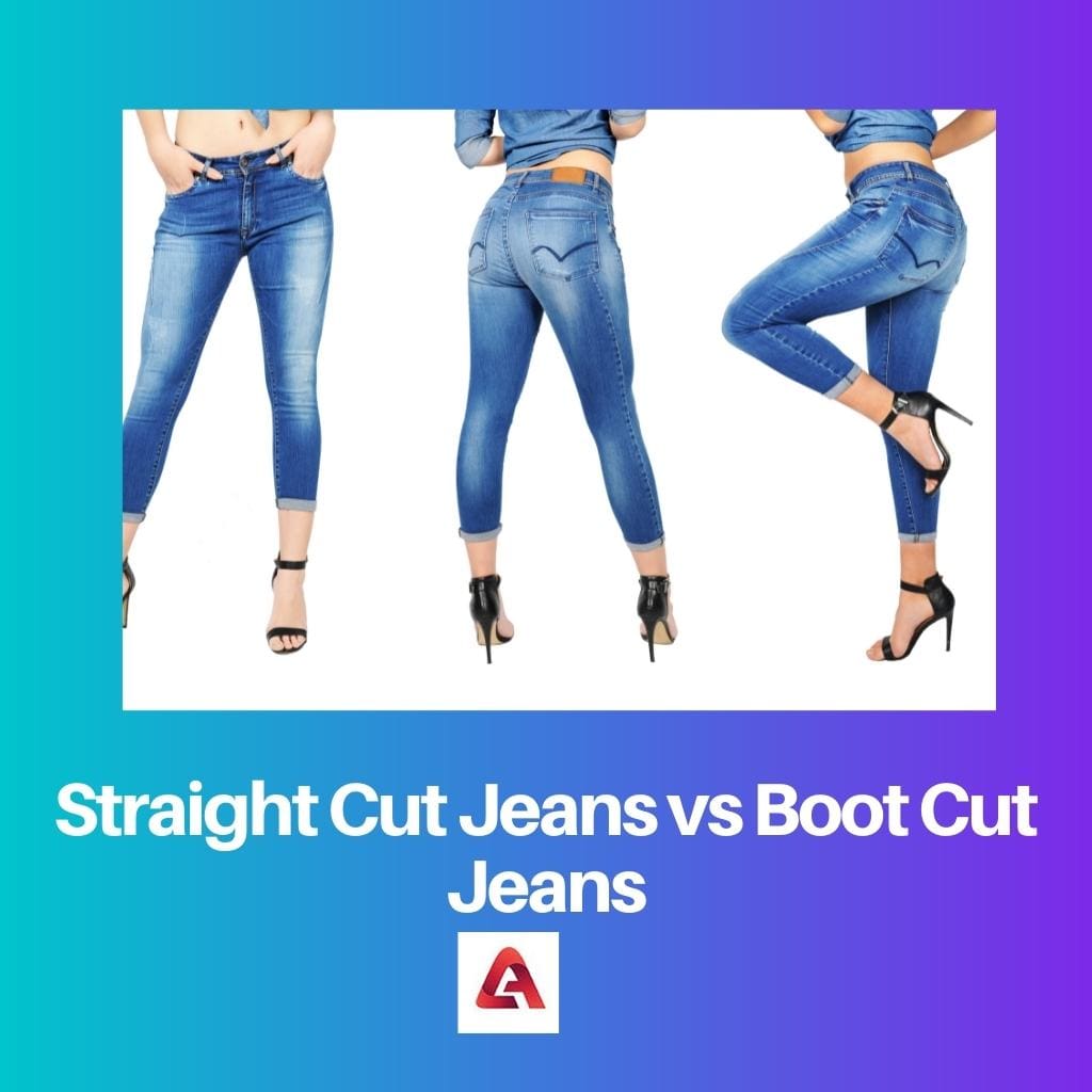 Straight Cut Jeans vs Boot Cut Jeans