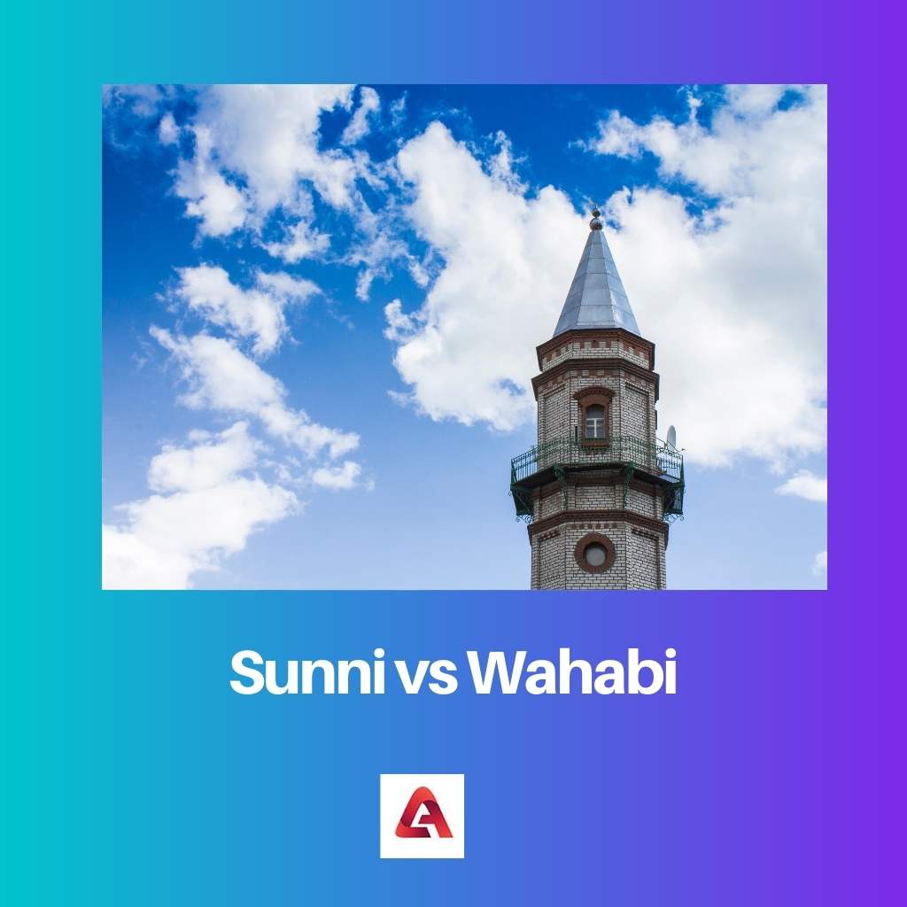 sunnite vs wahhabite