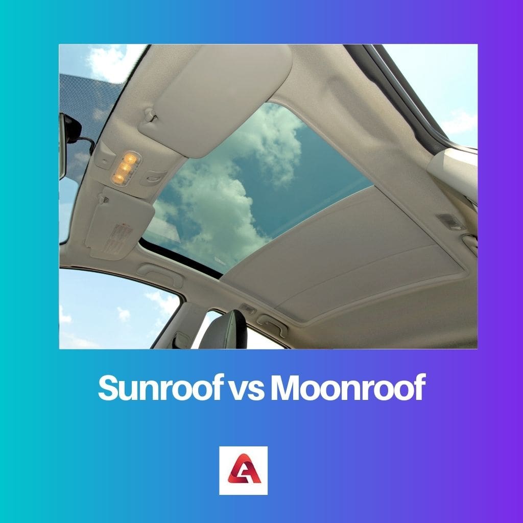 Cửa sổ trời so với Moonroof