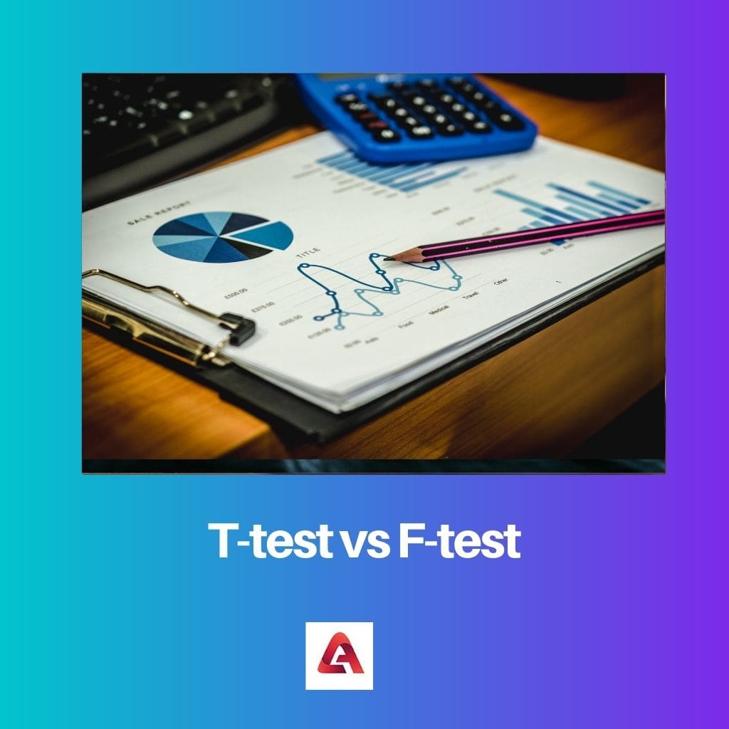 T test vs F test