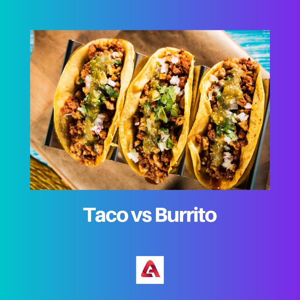 Taco versus Burrito