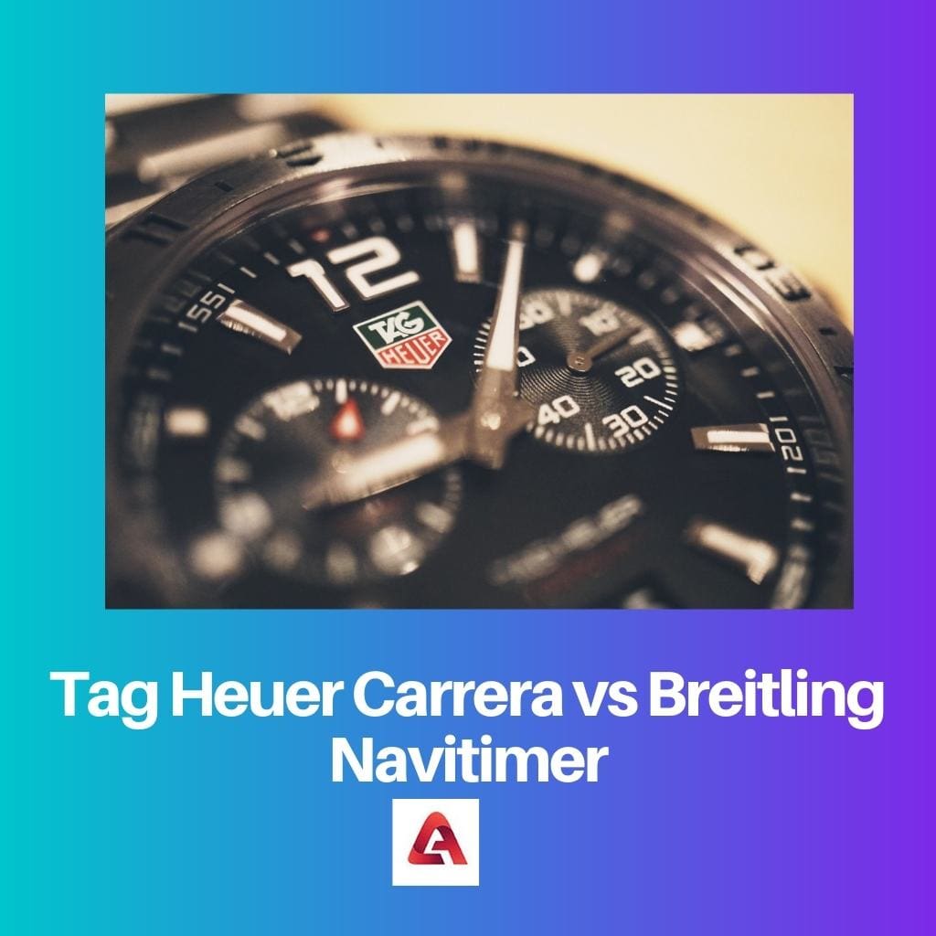 Tag Heuer Carrera contro Breitling Navitimer