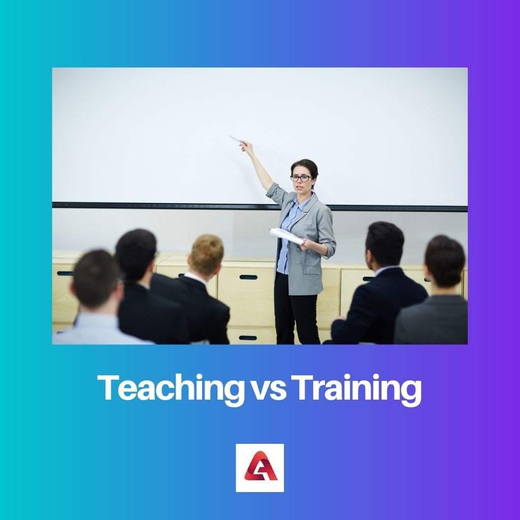 Teaching vs Training