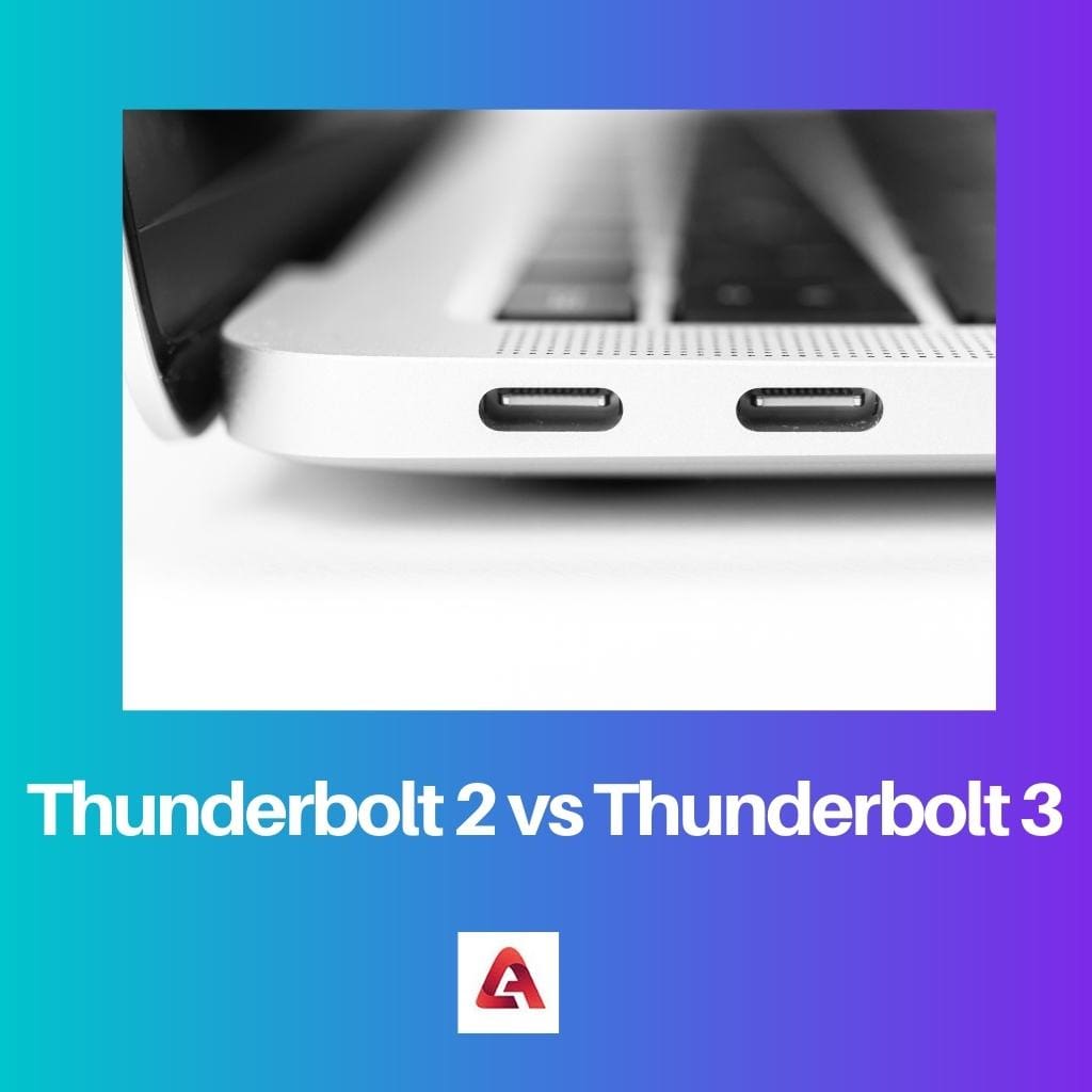 Thunderbolt 2 so với Thunderbolt 3