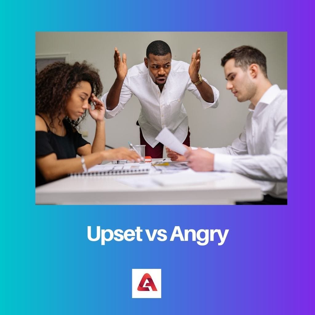 Naštvaná versus naštvaná