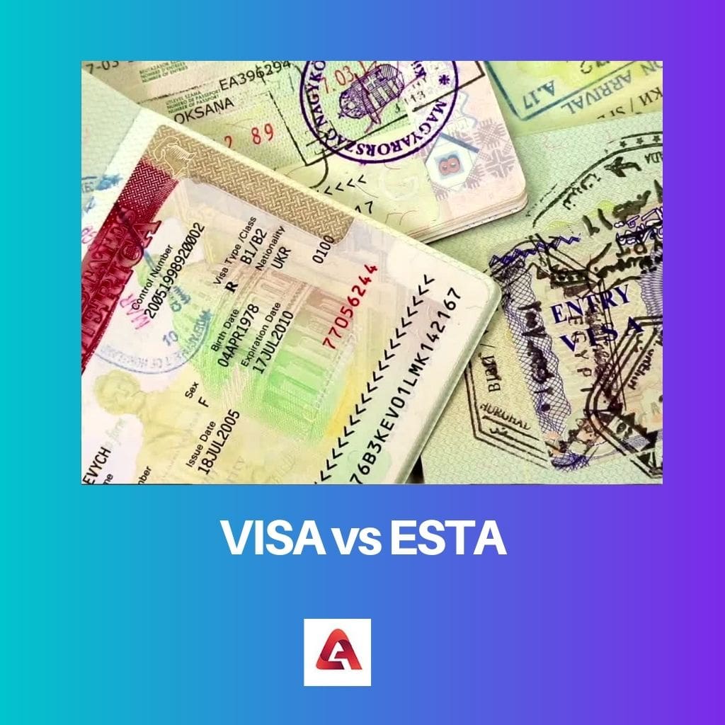 VISA versus ESTA