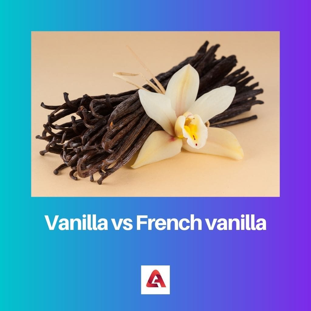 Vanilla vs French vanilla