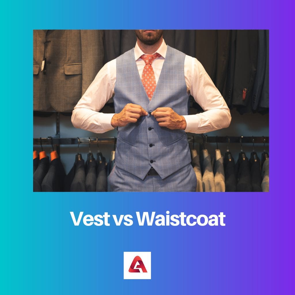 Vest vs Waistcoat