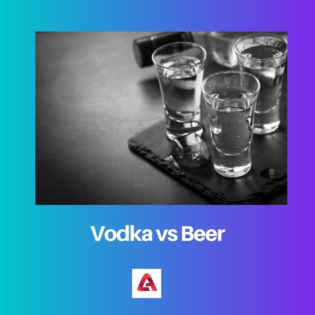 Wodka versus bier