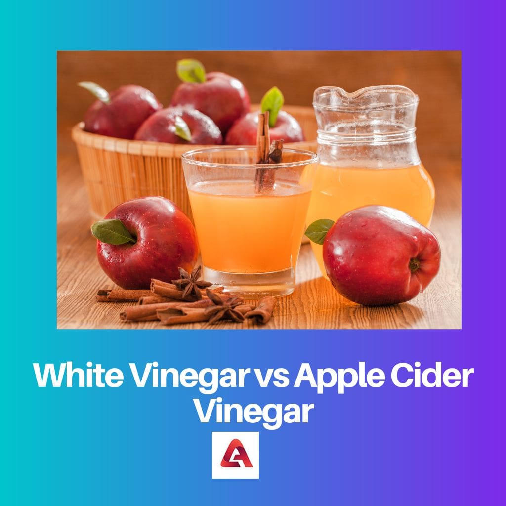 White Vinegar vs Apple Cider Vinegar