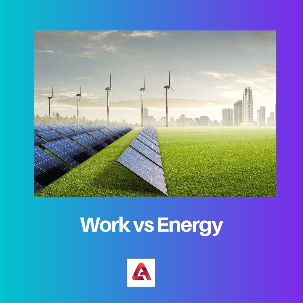 Trabajo vs Energía