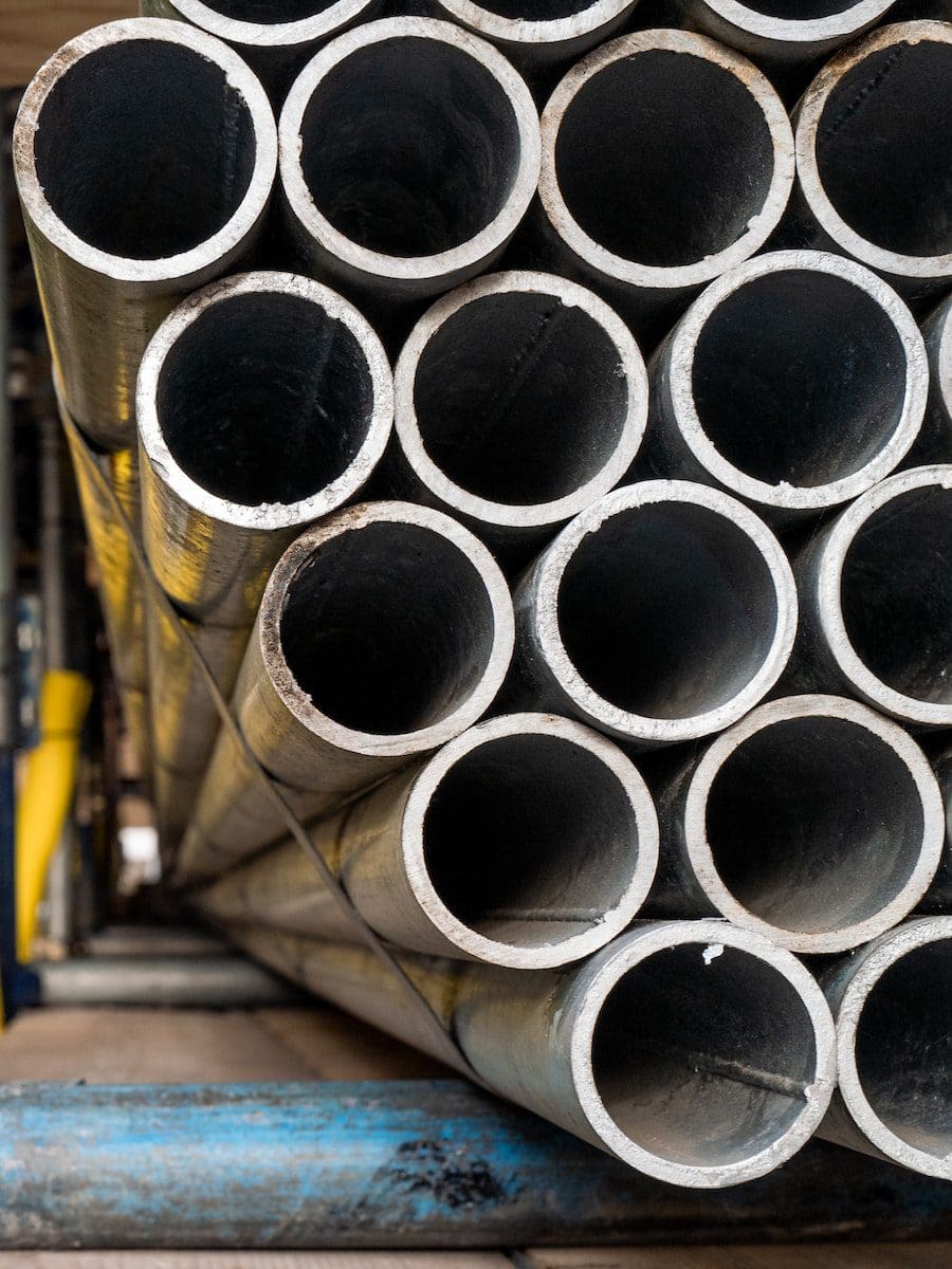 galvanized pipes