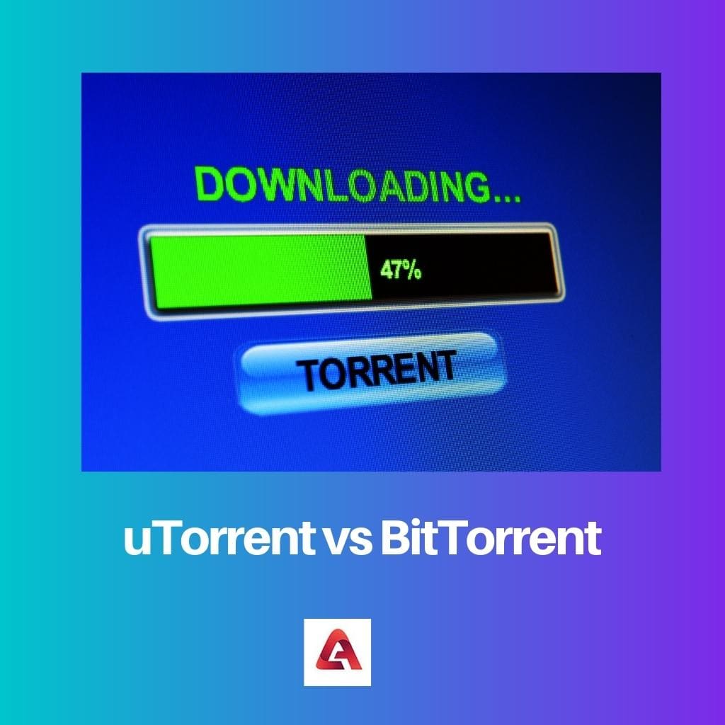 โปรแกรม uTorrent กับ BitTorrent