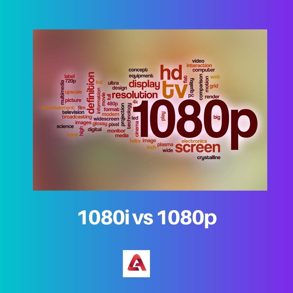 1080i vs 1080p