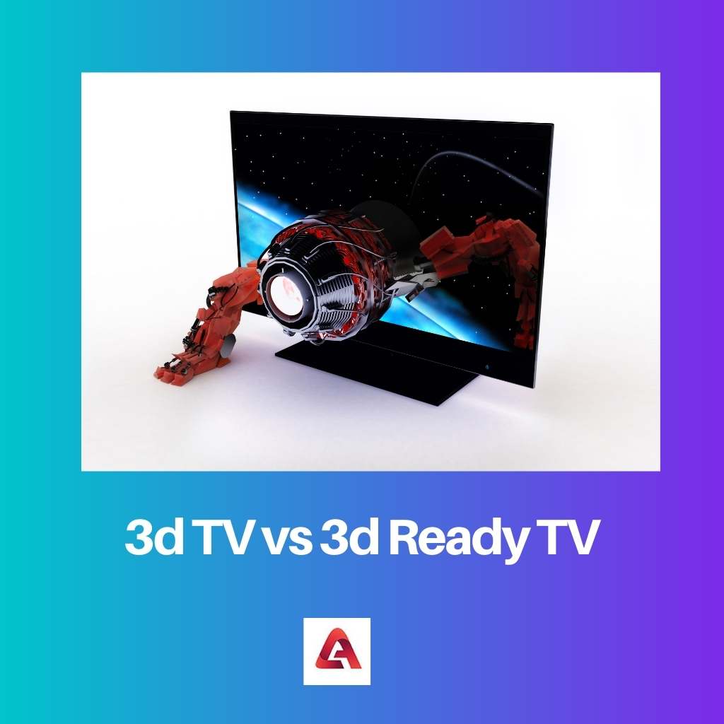Téléviseur 3D vs téléviseur 3D Ready