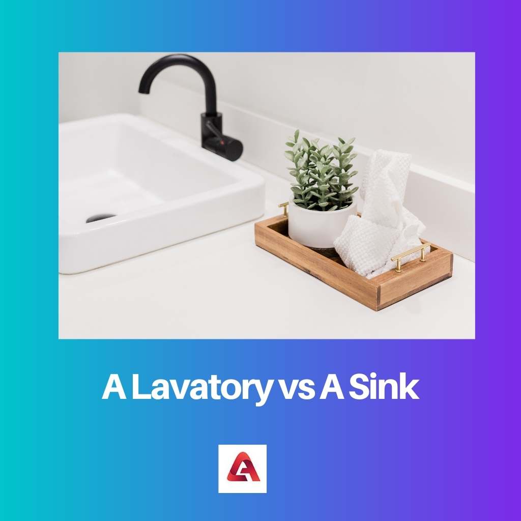 A Lavatory vs A Sink