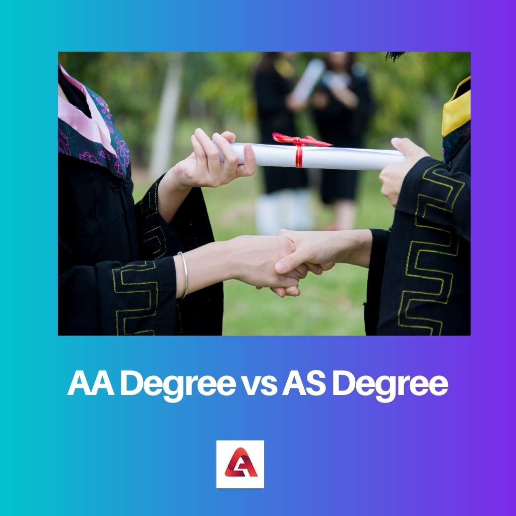 AA の学位と AS の学位