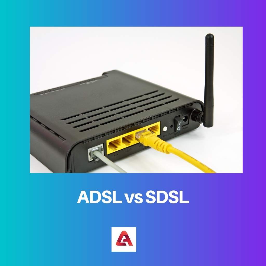 ADSL مقابل SDSL