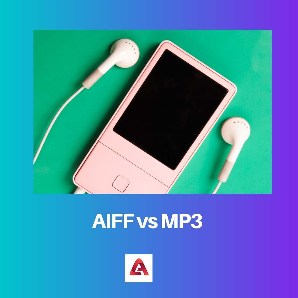AIFF vs MP3