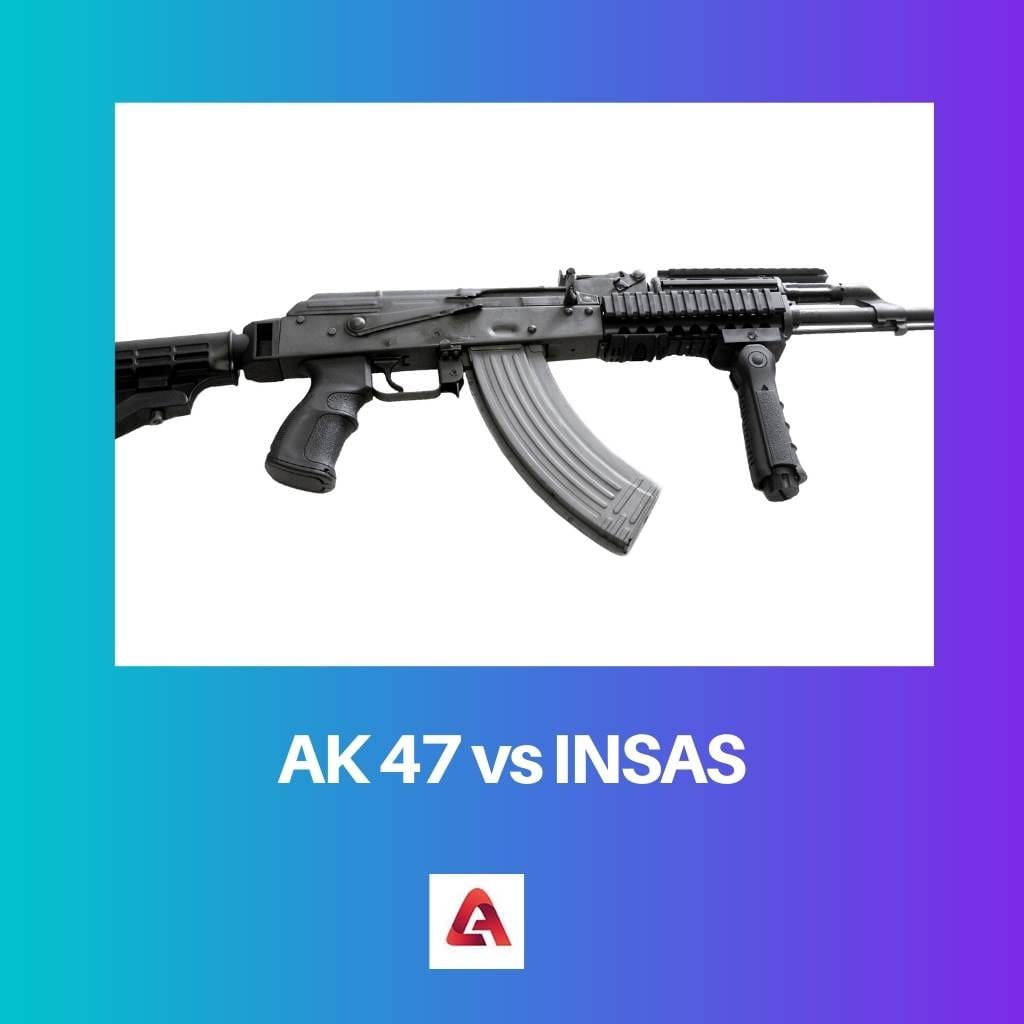 AK 47 ضد INSAS