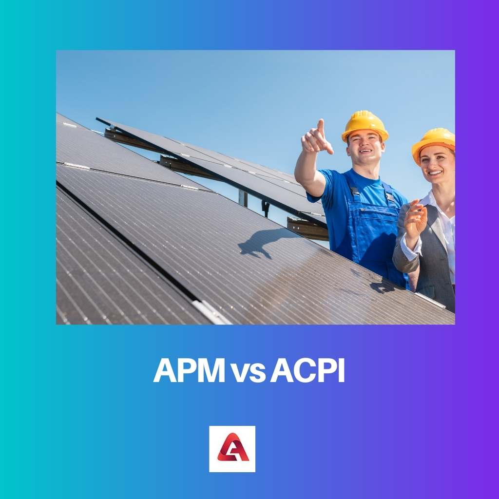 APM vs ACPI