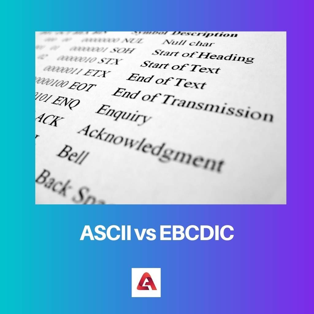 ASCII против EBCDIC
