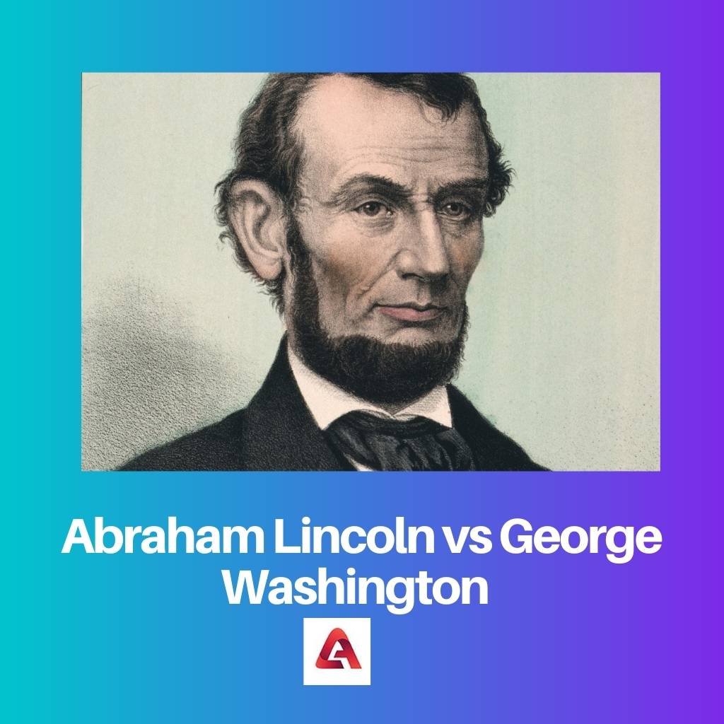 Abraham Lincoln gegen George Washington