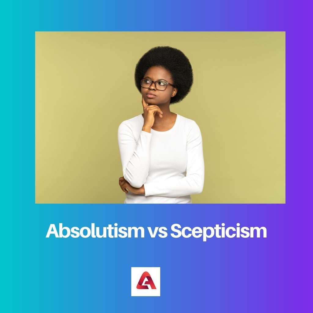 Absolutisme vs Scepticisme