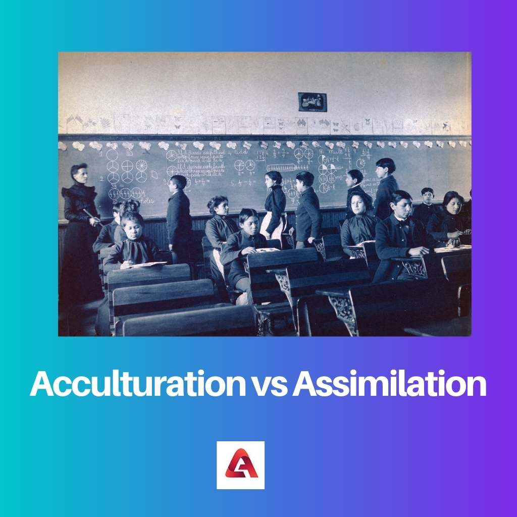 Acculturation vs Assimilation