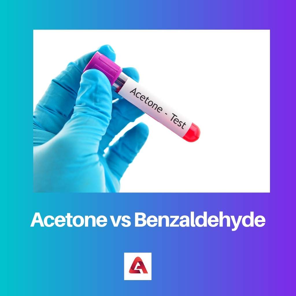 Acetone vs Benzaldehyde