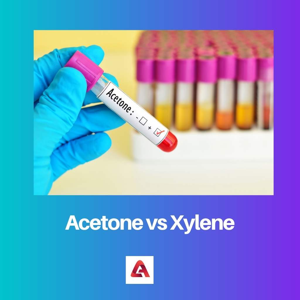 Acetone vs Xylene