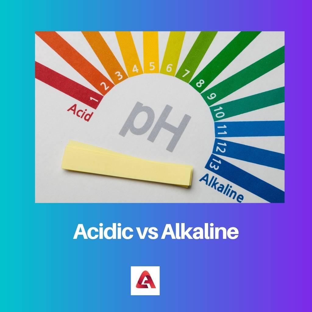 Acidic vs Alkaline