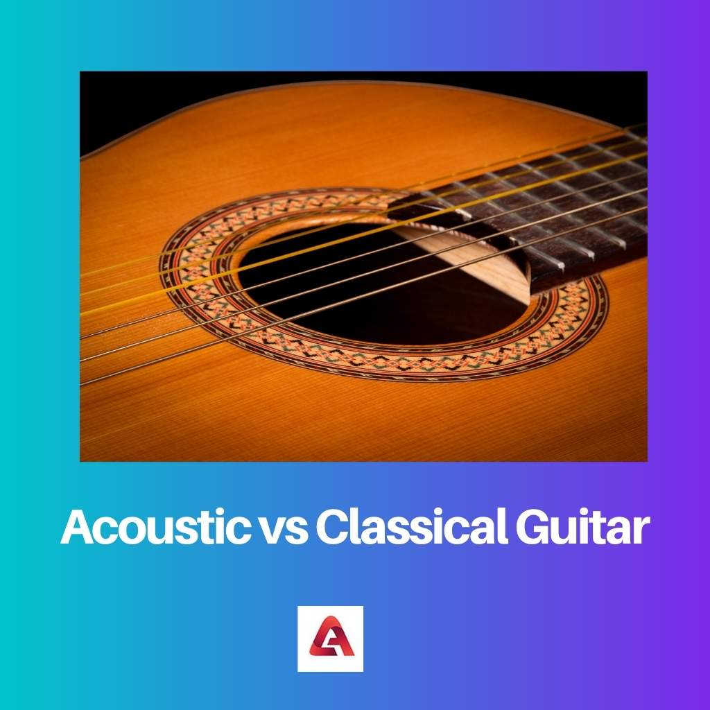 Acoustic vs Classical Guitar