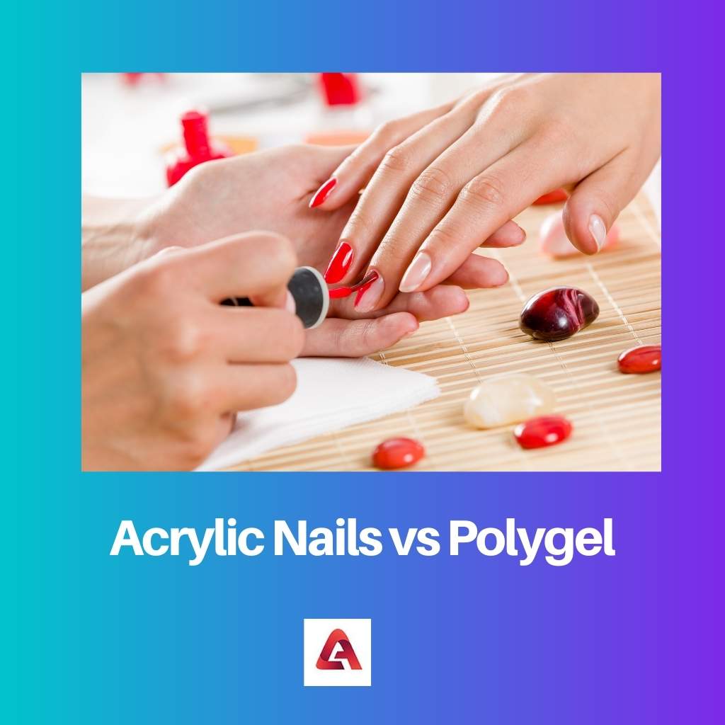 Móng tay acrylic vs Polygel