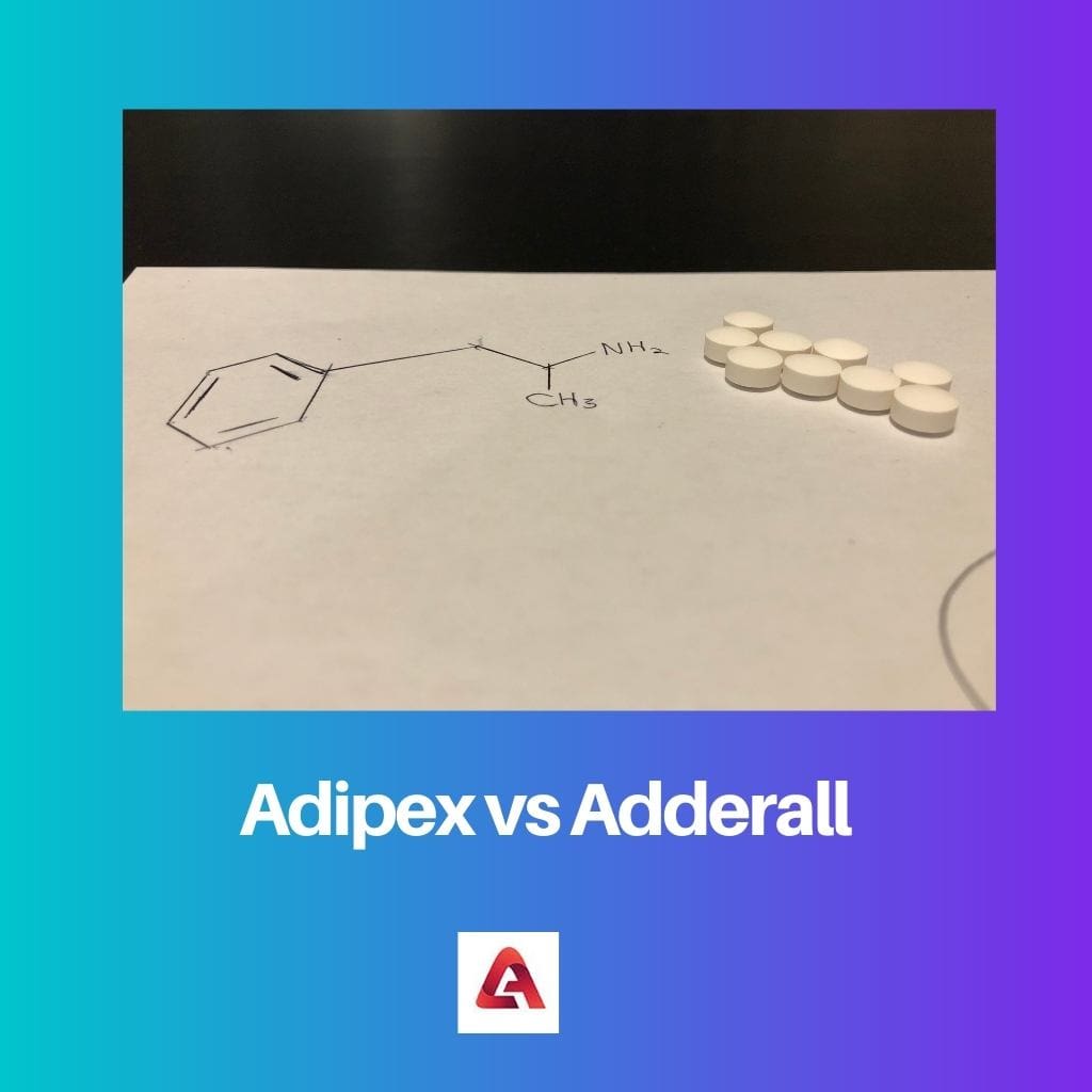 Adipex frente a Adderall