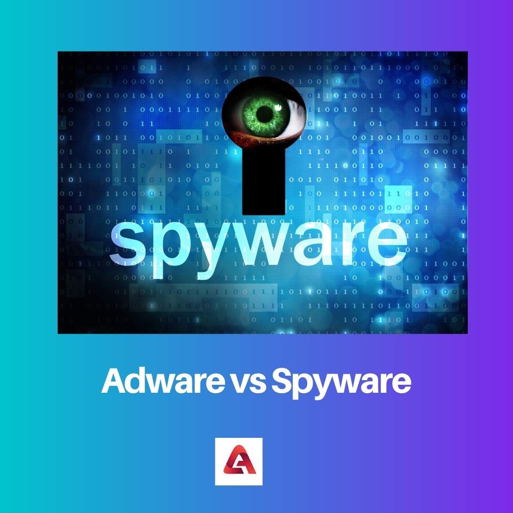 Adware εναντίον Spyware